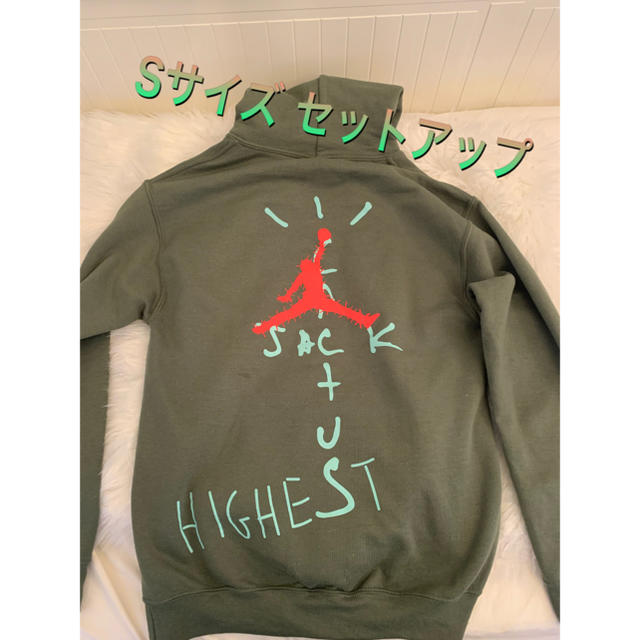 ☆TRAVIS SCOTT× AIR JORDAN HOODIE セットアップ☆