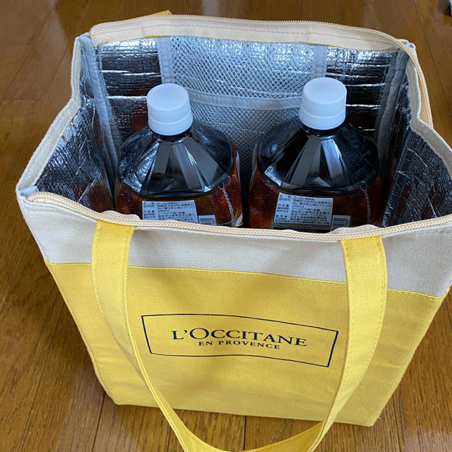 L'OCCITANE(ロクシタン)の【お値下げ】ロクシタン保冷バッグ　おまけ付き レディースのバッグ(ハンドバッグ)の商品写真