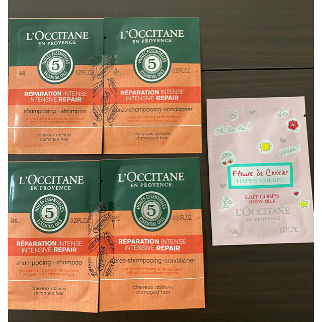 L'OCCITANE(ロクシタン)の【お値下げ】ロクシタン保冷バッグ　おまけ付き レディースのバッグ(ハンドバッグ)の商品写真