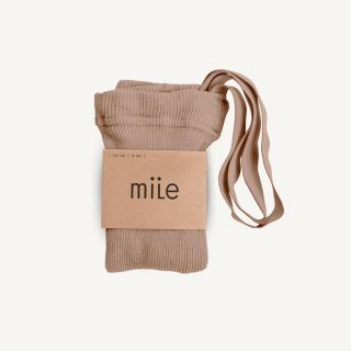 キャラメルベビー&チャイルド(Caramel baby&child )のmile tights with braces brown beige タイツ(靴下/タイツ)