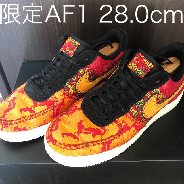 最終価格！限定 AIR FORCE 1 Chinese new year