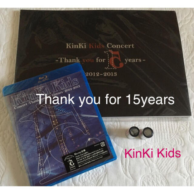 Kinki Kids Kinki Thank You For 15years パンフ テープの通販 By Ako S Shop キンキキッズ ならラクマ