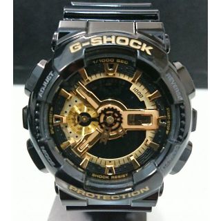 ジーショック(G-SHOCK)の★こまった様専用★4656 G-SHOCK GA-110GB ブラック×ゴールド(腕時計(アナログ))