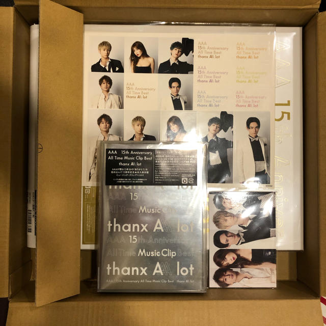 AAA Thanx A lot ベストアルバム 初回生産限定盤
