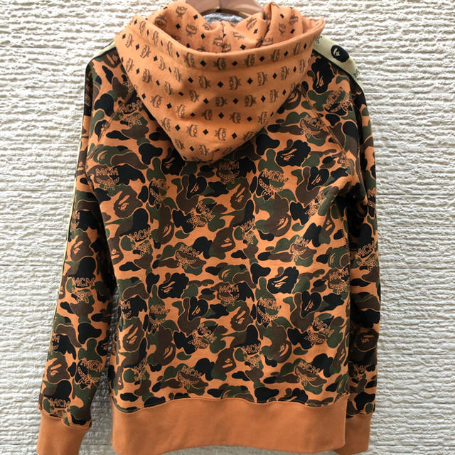 MCM × BAPE SHARK ZIP HOODIE XL パーカー