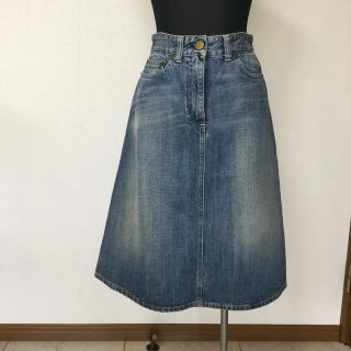 クロエ(Chloe)のChloe クロエ　デニムスカート　サイズ　T 36 (ひざ丈スカート)