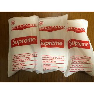 シュプリーム(Supreme)のシュプリーム　ポンチョ 3セット(ノベルティグッズ)