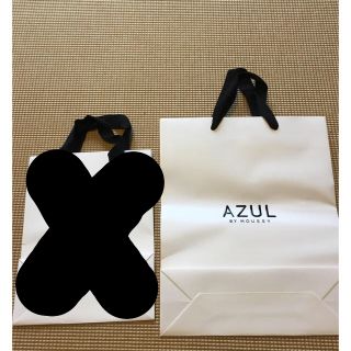 アズールバイマウジー(AZUL by moussy)のAZULショップバッグ(ショップ袋)