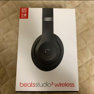 ビーツバイドクタードレ(Beats by Dr Dre)のBeats by Dr Dre BEATS STUDIO3 WIRELESS(ヘッドフォン/イヤフォン)