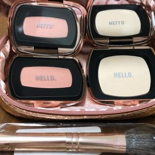 ベアミネラル(bareMinerals)のベアミネラル フェイスパウダー&チーク&ブラシセット(フェイスパウダー)