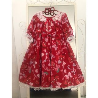 アンジェリックプリティー(Angelic Pretty)のWrapping Cherry🍒ワンピース(ひざ丈ワンピース)