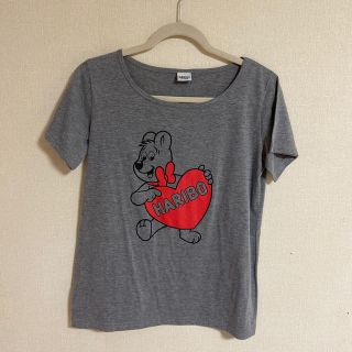 ハリボー　Tシャツ　グレー(Tシャツ(半袖/袖なし))