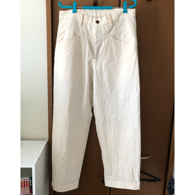 COMOLI(コモリ)の19AW URU COTTON BAGGY PANTS 生成り メンズのパンツ(スラックス)の商品写真