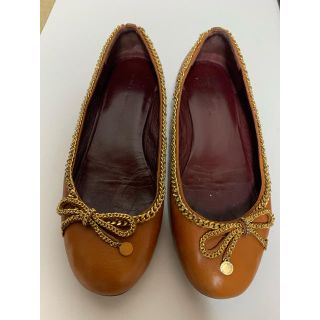 マークバイマークジェイコブス(MARC BY MARC JACOBS)のMARC BY MARC JACOBS マークバイ　レザー　フラットシューズ(バレエシューズ)