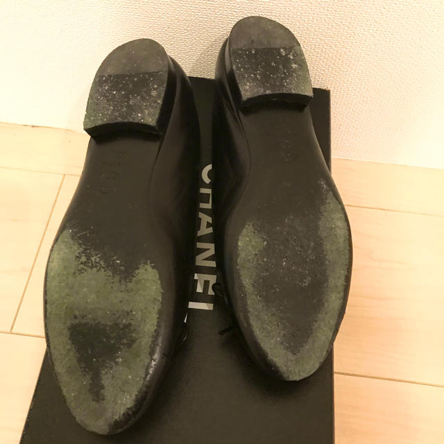 CHANEL(シャネル)のCHANELシャネル☆フラットシューズ35.5 レディースの靴/シューズ(バレエシューズ)の商品写真