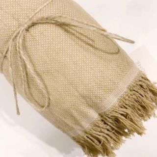 ザラホーム(ZARA HOME)の新品 ZARA HOME ザラホーム マルチユース ブランケット ベージュ(その他)