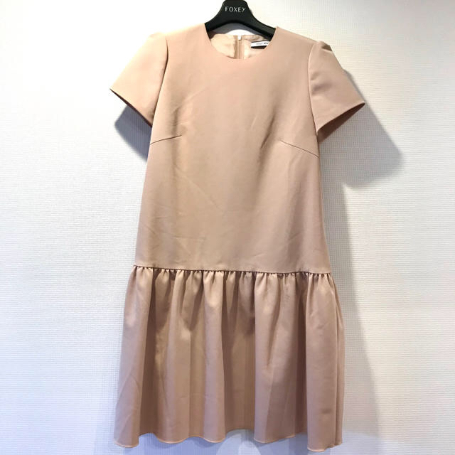 極美品 ♡ フォクシー マット ストレッチ グログラン ワンピース 40