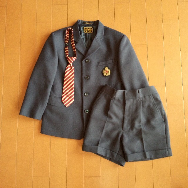 boys 120 3点セット　卒園式/卒業式/入学式 キッズ/ベビー/マタニティのキッズ服男の子用(90cm~)(ドレス/フォーマル)の商品写真