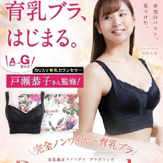 ナイトブラ　ブラグランデS　育乳カウンセラー戸瀬恭子さん監修(ブラ)