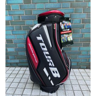 ブリヂストン(BRIDGESTONE)のブリヂストン　キャディバッグ　CBG801 黒(バッグ)