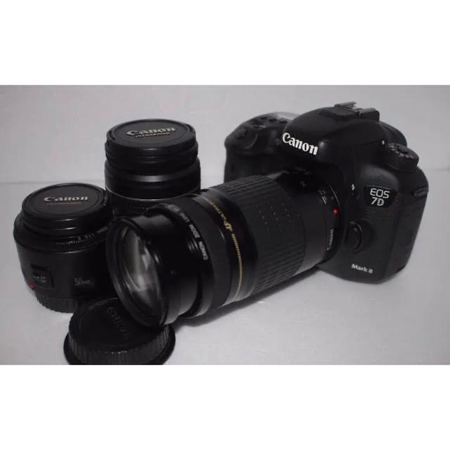 売れ筋商品 - Canon Canon トリプルレンズセット MarkⅡ 7D EOS デジタル一眼