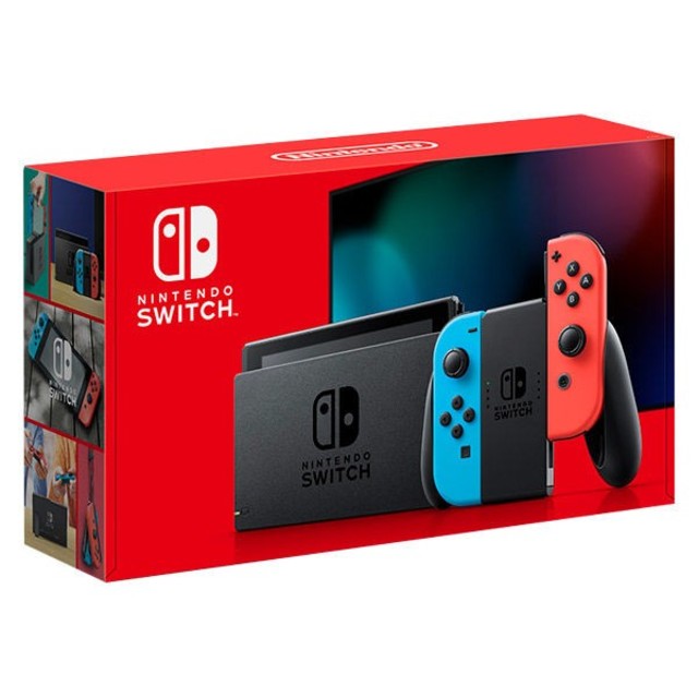 Nintendo Switch 本体新型 新品未使用 ネオンブルー&ネオンレッドゲームソフト/ゲーム機本体