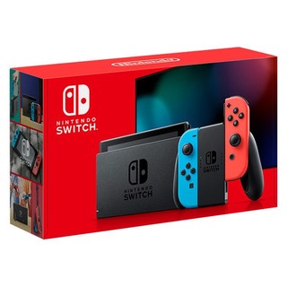 ニンテンドースイッチ(Nintendo Switch)のNintendo Switch 本体新型 新品未使用 ネオンブルー&ネオンレッド(家庭用ゲーム機本体)