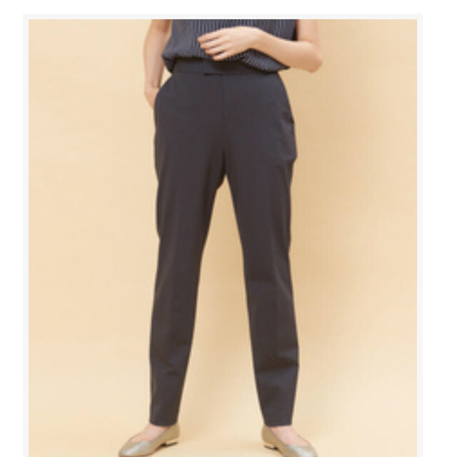 qualite カリテ ストレッチシガレットパンツ - チノパン