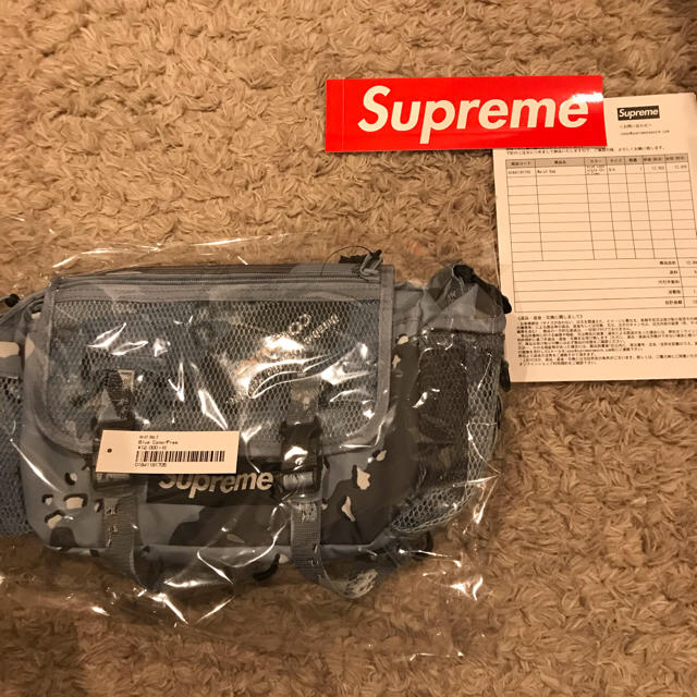 2個セット supreme waist bag camo