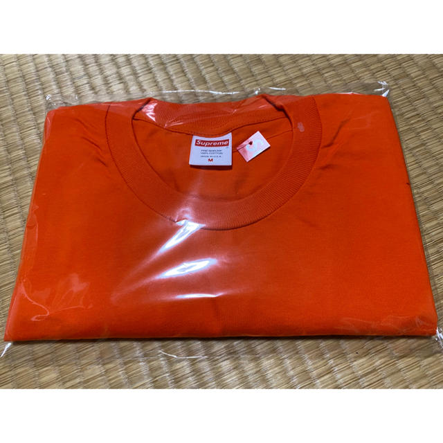 Supreme(シュプリーム)の【M】Supreme Shop Tee orange オレンジ シュプリーム メンズのトップス(Tシャツ/カットソー(半袖/袖なし))の商品写真