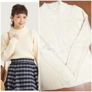 マジェスティックレゴン(MAJESTIC LEGON)のリブちびタートルニット♡マジェスティック(ニット/セーター)