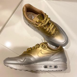 ナイキ(NIKE)のNIKE レアカラー エアマックス90 ゴールド シルバー グラデーション(スニーカー)