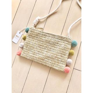 ボンポワン(Bonpoint)の新品✦MIMI&LULA サイドポンポンつき ポシェット(ポシェット)