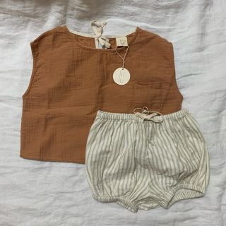 キャラメルベビー&チャイルド(Caramel baby&child )のliilu Bloomer / Sandy stripes 2-3Y(パンツ/スパッツ)