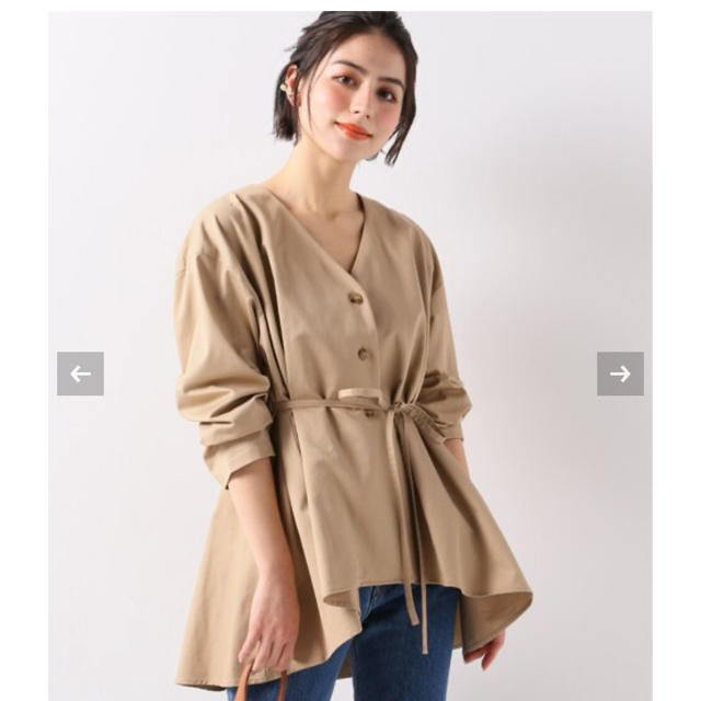 spick&span ウエストリボンシャツ (きっこ様専用) spick&span ウエストリボンシャツ (きっこ様専用)