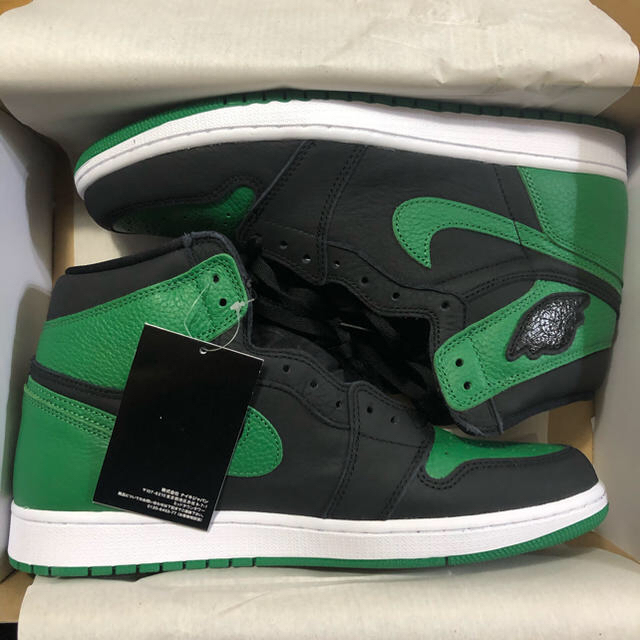 AIR JORDAN 1 RETRO BLACK/PINE GREEN 1