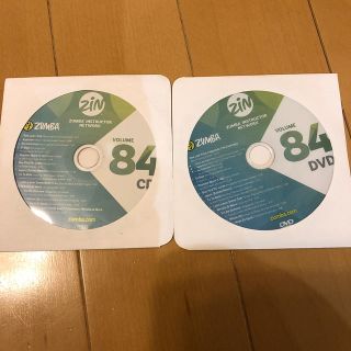 ズンバ(Zumba)のZin84 【CD 、 DVD】2枚セット(トレーニング用品)