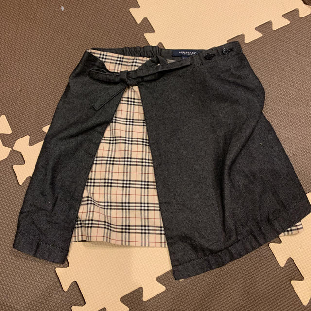 BURBERRY(バーバリー)のバーバリー　巻きスカート　120 キッズ/ベビー/マタニティのキッズ服女の子用(90cm~)(スカート)の商品写真