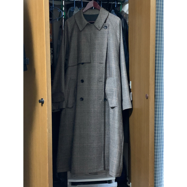 stein LAY OVERSIZED OVERLAP COAT 19AW  メンズのジャケット/アウター(トレンチコート)の商品写真