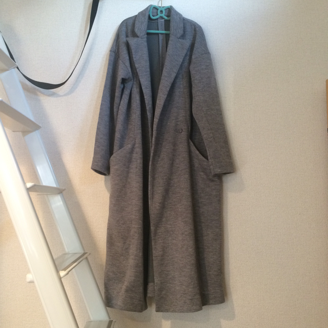 GU(ジーユー)のロング♡コート レディースのジャケット/アウター(ロングコート)の商品写真