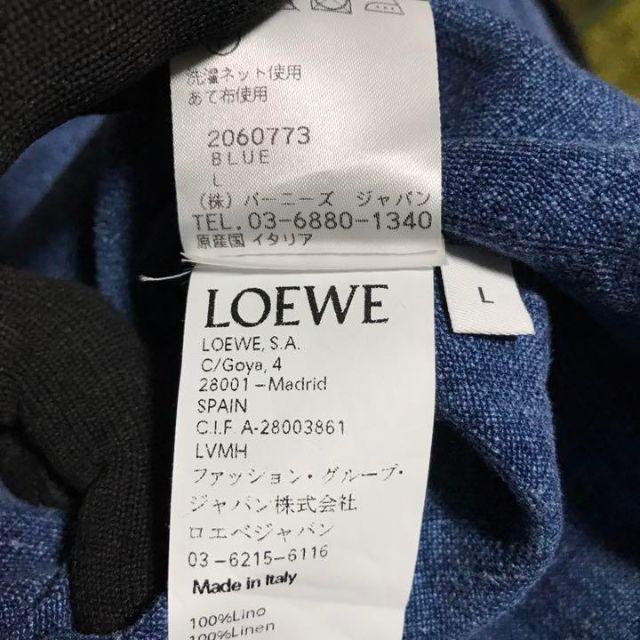 LOEWE(ロエベ)のLOEWE 18SS アシンメトリービッグシャツ オーバーサイズ ロエベ メンズのトップス(シャツ)の商品写真