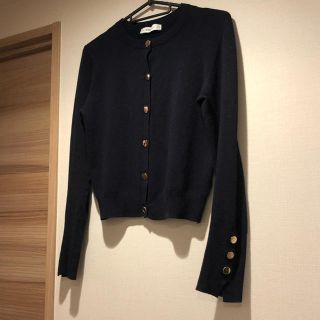 ザラ(ZARA)のZARAの金ボタンカーディガン(カーディガン)