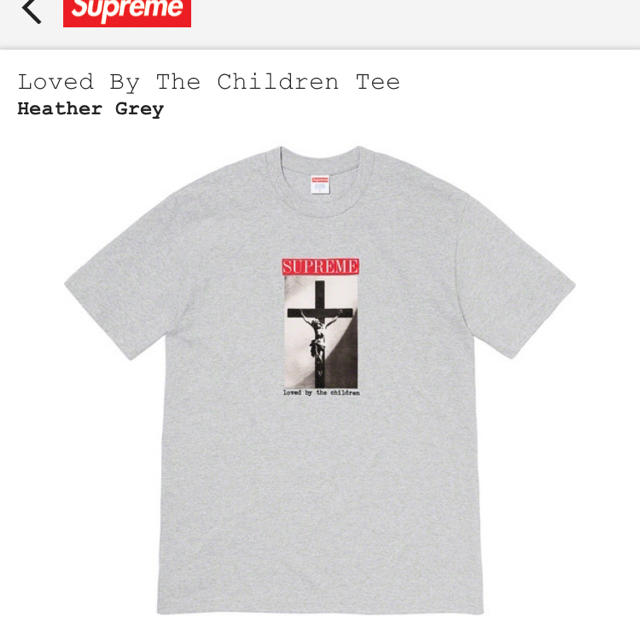 Supreme Loved By The Children Tee サイズS - Tシャツ/カットソー ...