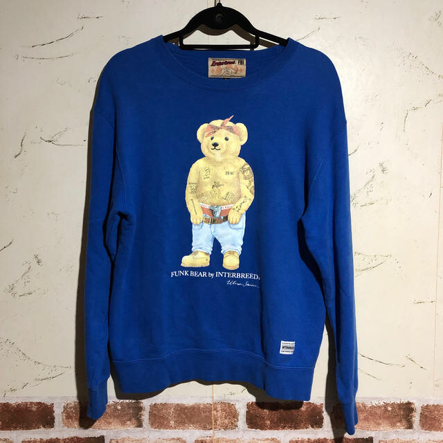 FUNK BEAR by INTERBREEDスウェット インターブリード