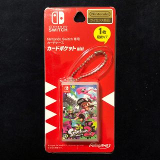 ニンテンドースイッチ(Nintendo Switch)のNintendo Switch専用　カードポケットmini スプラトゥーン2(その他)