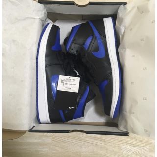 ナイキ(NIKE)のAIR JORDAN 1 MID HYPER ROYAL(スニーカー)