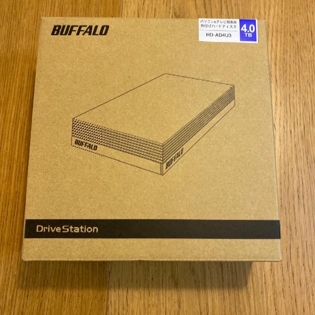 Buffalo - Tono＊BUFFALO HD-AD4U3  4TB 新品未開封