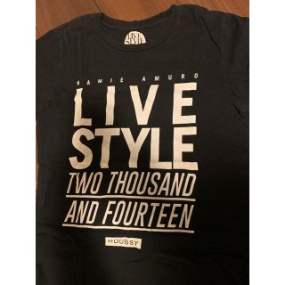 マウジー(moussy)の安室奈美恵　LIVE  Tシャツ(ミュージシャン)