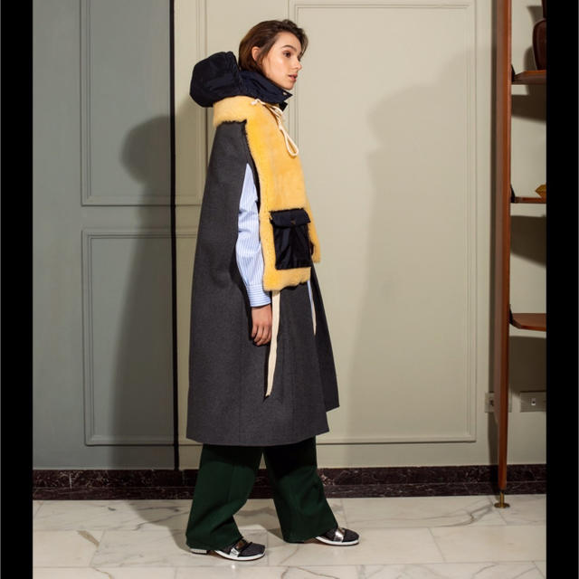 PLAN C フーデッド スカーフ　プランシー　MARNI