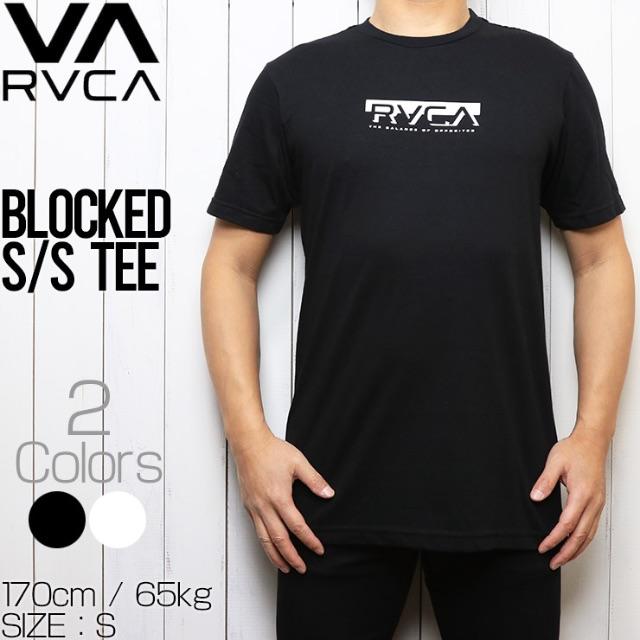 RVCA ルーカ BLOCKED S/S TEE 半袖Tシャツ